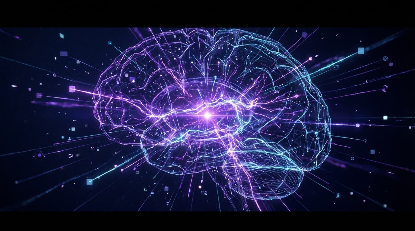 AI neural network visualization